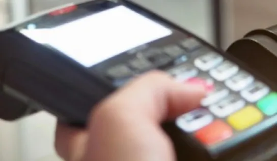 A debit machine